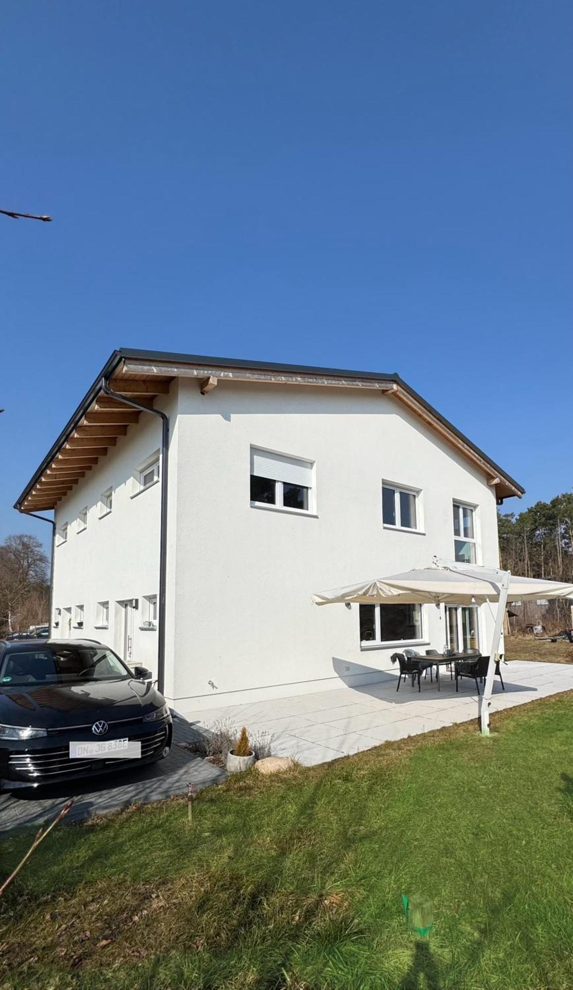Modernes Ferienhaus Mit 3 Schlafzimmern In Der Naehe Vom Scharmuetzelsee Wendisch Rietz Luaran gambar