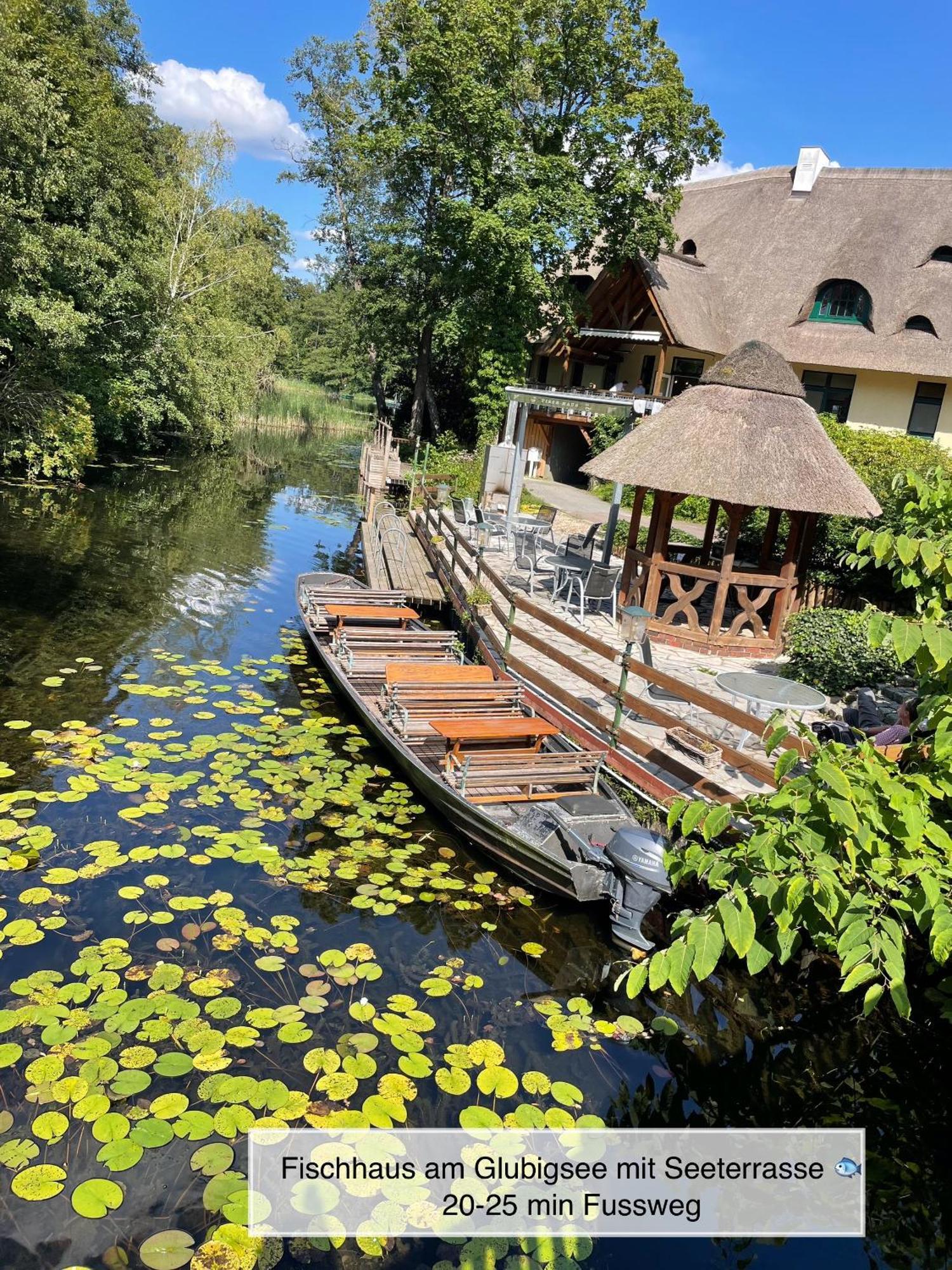Modernes Ferienhaus Mit 3 Schlafzimmern In Der Naehe Vom Scharmuetzelsee Wendisch Rietz Luaran gambar
